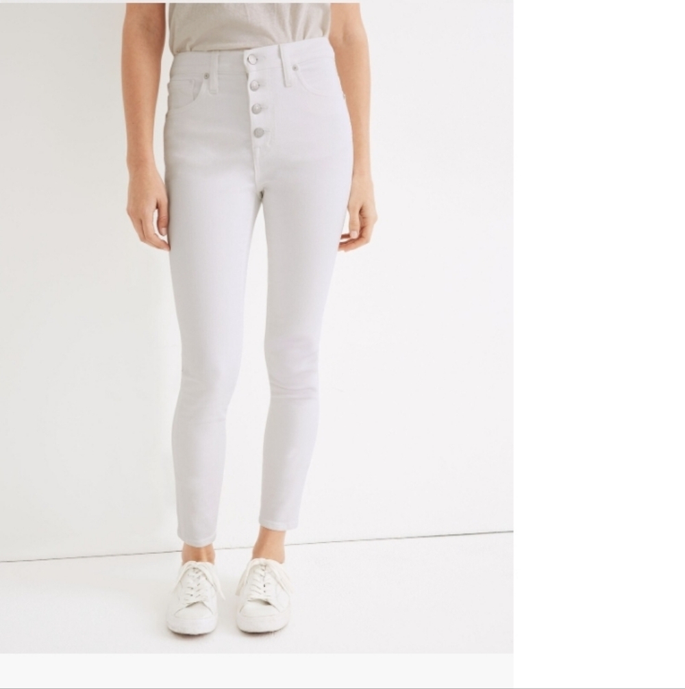 Madwell 10" High-Rise Skinny Crop Jeans